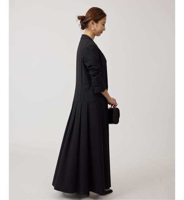 VERMEIL par iena「TRストレッチタックワンピース」|ワンピース|