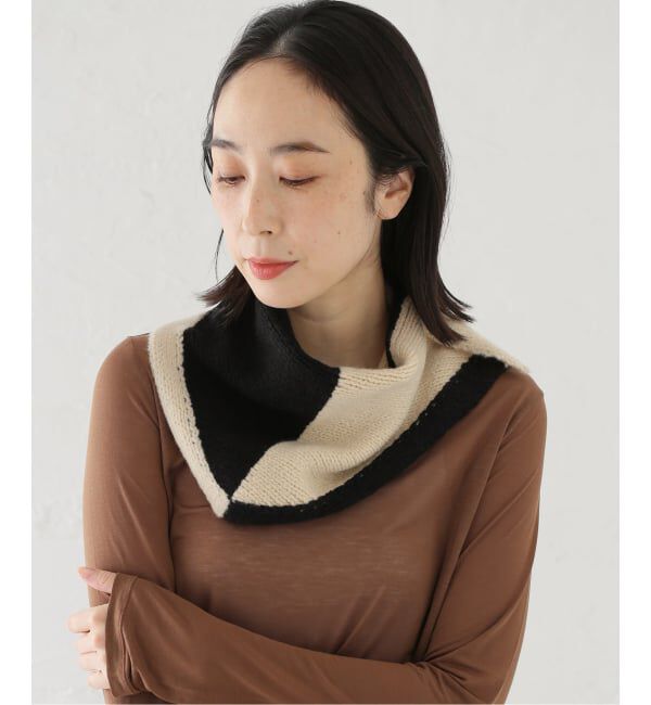 IENA LA BOUCLE「babaco/ババコ トライアングルスカーフ BA01-LI287」|バンダナ・スカーフ|