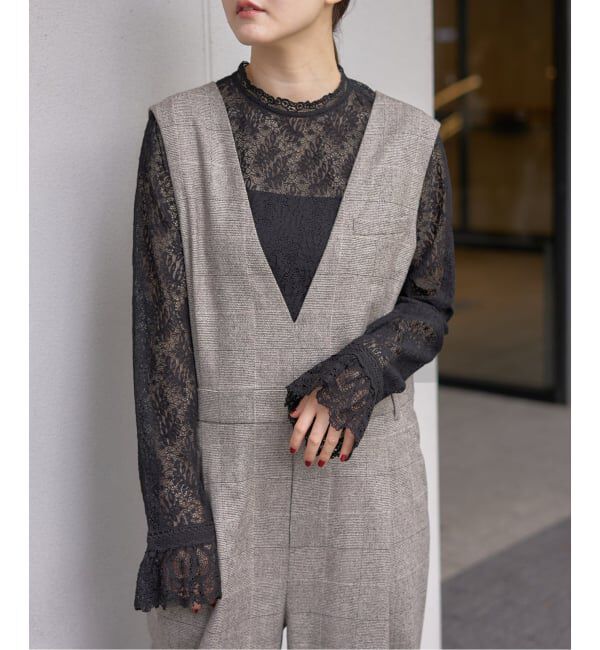 リーフレースブラウス（IENA）｜ルミネのファッション通販アイルミネ<i