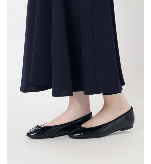 IENA「&NAVY メランジツイルギャザーワンピース」|ワンピース|