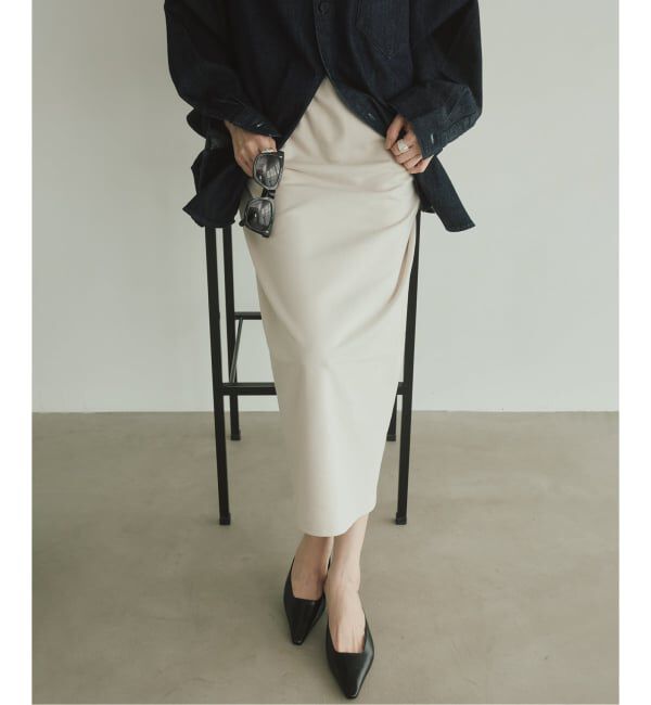 VERMEIL par iena「Minimal I Line スカート」|スカート|