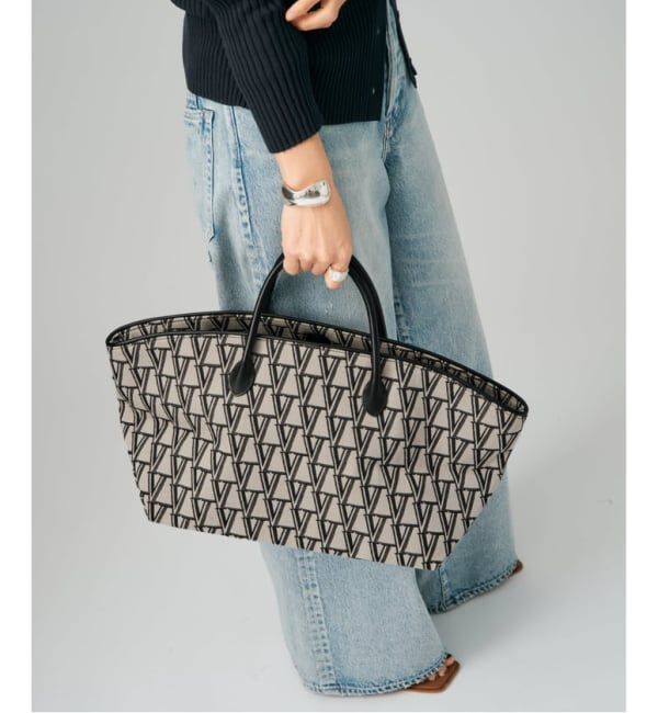 VERMEIL par iena「《追加2予約》SHIME シィメ 別注 マルシェトートバッグ」|トートバッグ|