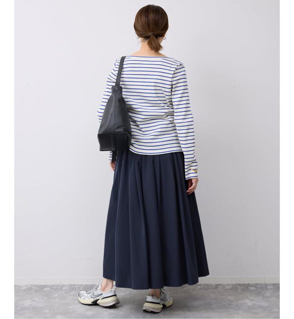 SLOBE IENA「《予約》タフタタックギャザースカート」|スカート|