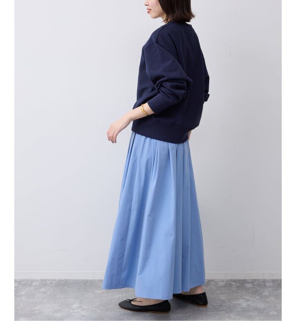 SLOBE IENA「《予約》タフタタックギャザースカート」|スカート|