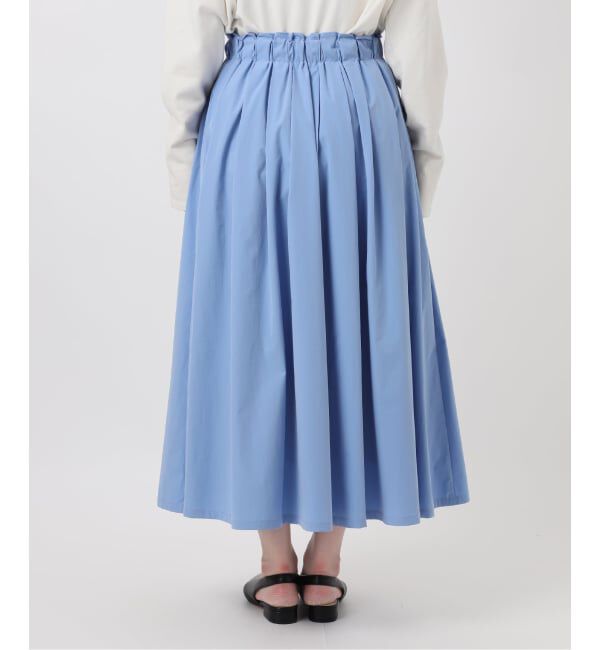 SLOBE IENA「《予約》タフタタックギャザースカート」|スカート|