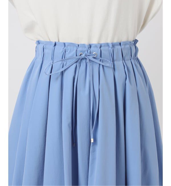 SLOBE IENA「《予約》タフタタックギャザースカート」|スカート|