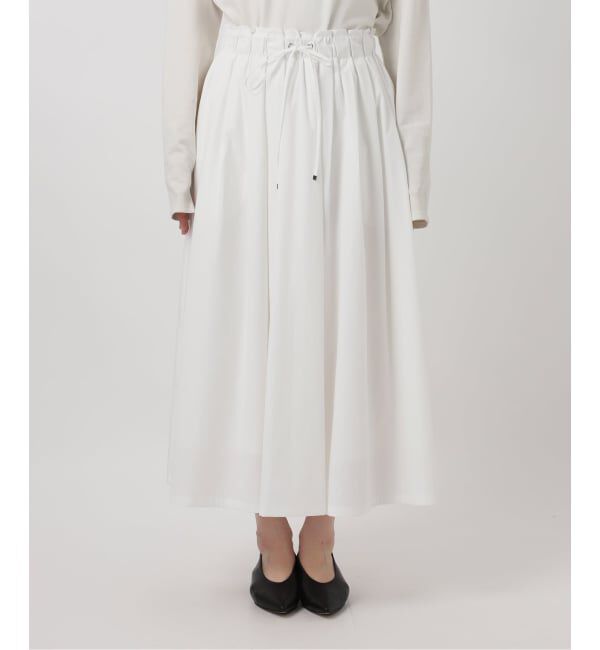 SLOBE IENA「《予約》タフタタックギャザースカート」|スカート|