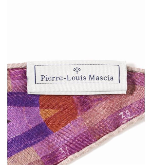 VERMEIL par iena「《予約》PIERRE LOUIS MASCIA ピエール ルイマーシャ Scarf 65x120cm 517548/101」|バンダナ・スカーフ|