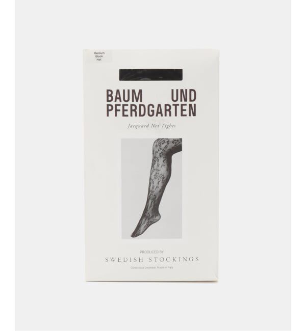 IENA「BAUM UND PFERDGARTEN/バウム ウンド ヘルガーデン LACI TIGHTS タイツ」|タイツ・ストッキング|ブラック
