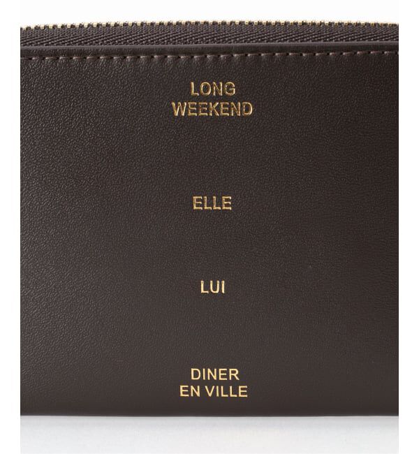 VERMEIL par iena「《予約》ORSETTO オルセット フラグメントケース ロゴカラー別注 W155 H85mm」|財布|