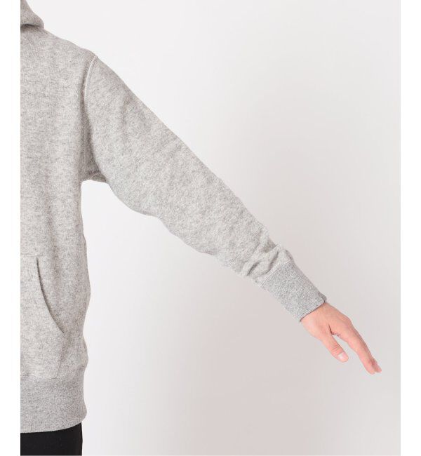 EDIFICE「【LOOPWHEELER for LOWERCASE】ツリアミウールルーズフーディー」|パーカー|