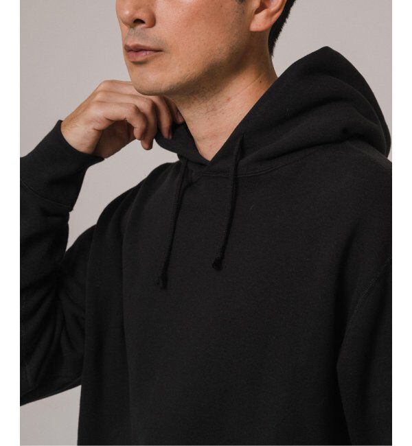 EDIFICE「WEB限定 LOOPWHEELER for LOWERCASE ライトツリウラケ ルーズフィット フーディー」|パーカー|