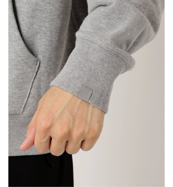 EDIFICE「WEB限定 LOOPWHEELER for LOWERCASE ライトツリウラケ ルーズフィット フーディー」|パーカー|