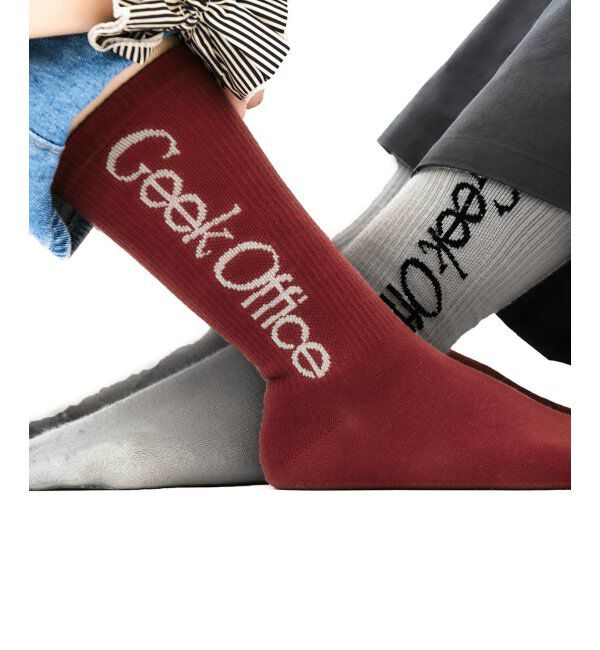 PULP「【Geek Office / ギークオフィス】ロゴソックス」|ソックス|