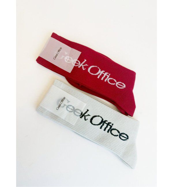 PULP「【Geek Office / ギークオフィス】ロゴソックス」|ソックス|