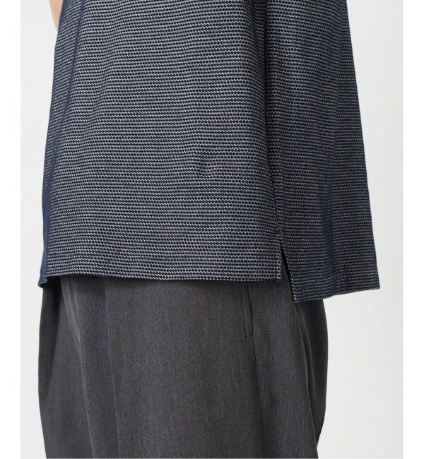 EDIFICE「《追加》"吸水速乾＆高通気機能" COOLMAX ハニカムボーダー ポロシャツ2」|ポロシャツ|