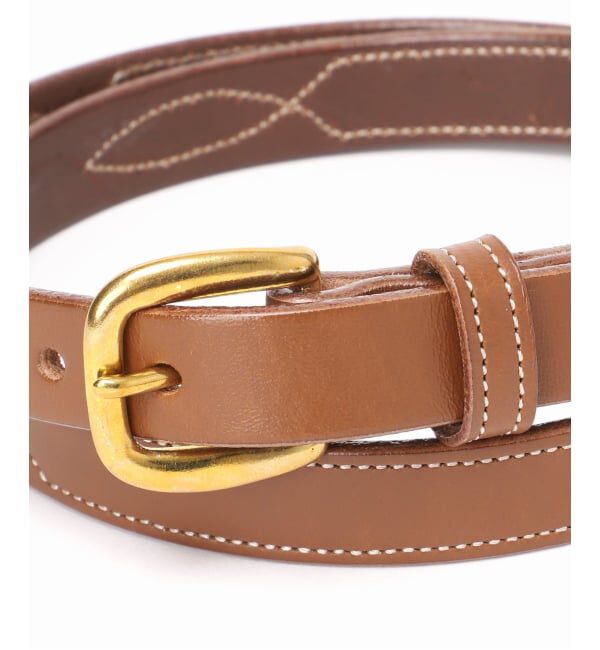417 EDIFICE「TORY LEATHER / トリーレザー 417別注 3/4inch REPEATED STITCH BELT」|ベルト|
