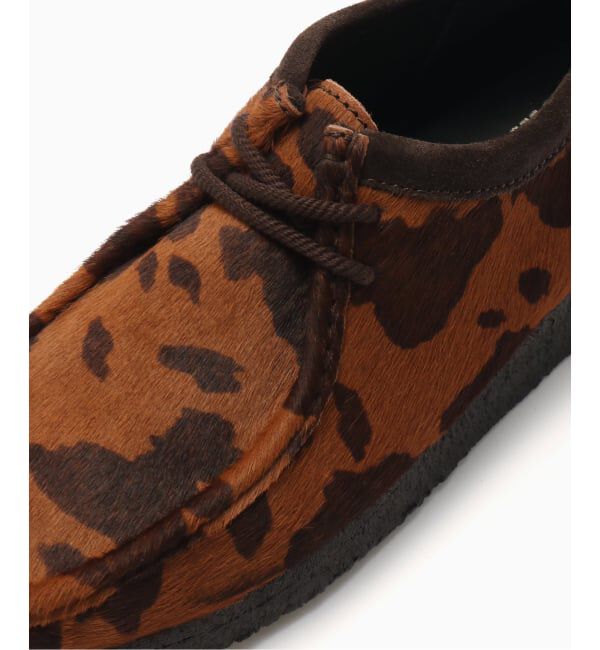 417 EDIFICE「【Clarks / クラークス】 Wallabee Cow Print」|スニーカー|