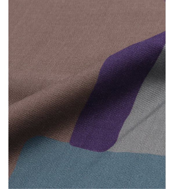EDIFICE「LE LYS（ルリス） Wool Silk Carre'90 "ART"」|バンダナ・スカーフ|