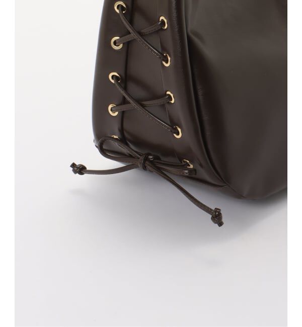 PULP「GANNI / ガニー Ganni Bou Card Holder Grained Gold」|名刺入れ・カードケース|