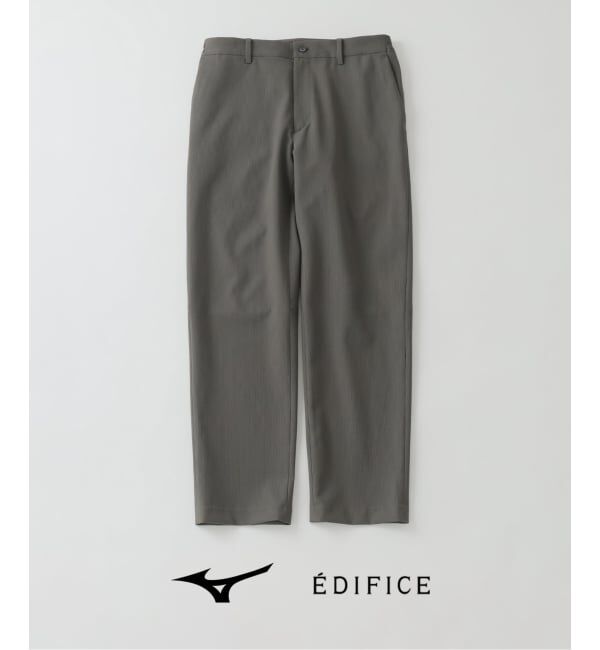 EDIFICE「《予約》MIZUNO(ミズノ) 別注 DYNAMOTION パンツ」|スラックス|グレー