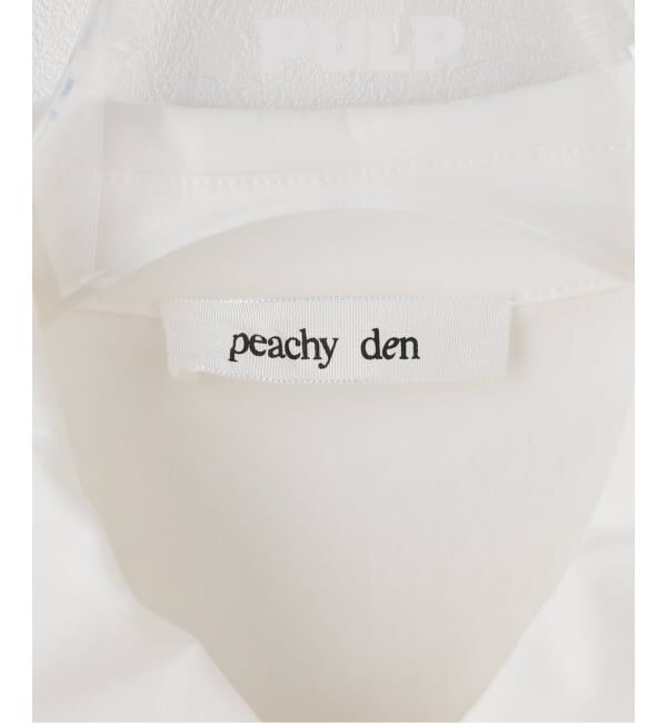 PULP「peachy den / ピーチーデン MISSY BLOUSE」|シャツ・ブラウス|