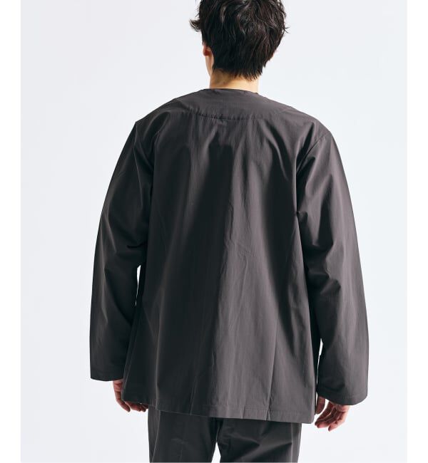 417 EDIFICE「【FREE MOTION】 カーディガンジャケット」|ノーカラージャケット|