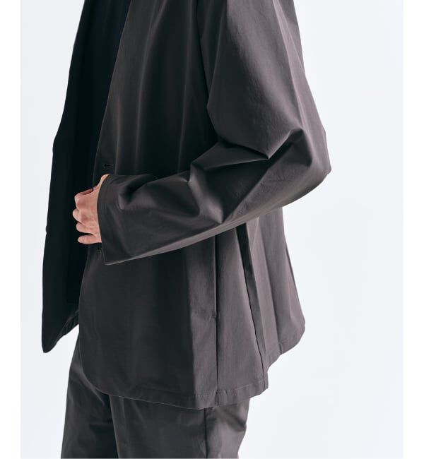 417 EDIFICE「【FREE MOTION】 カーディガンジャケット」|ノーカラージャケット|