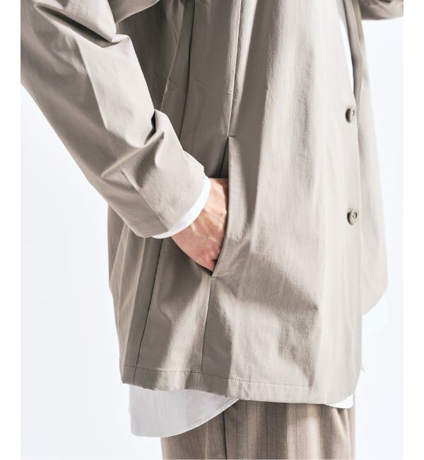 417 EDIFICE「【FREE MOTION】 カーディガンジャケット」|ノーカラージャケット|