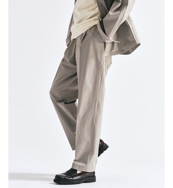 417 EDIFICE「【FREE MOTION】 イージーパンツ」|スラックス|