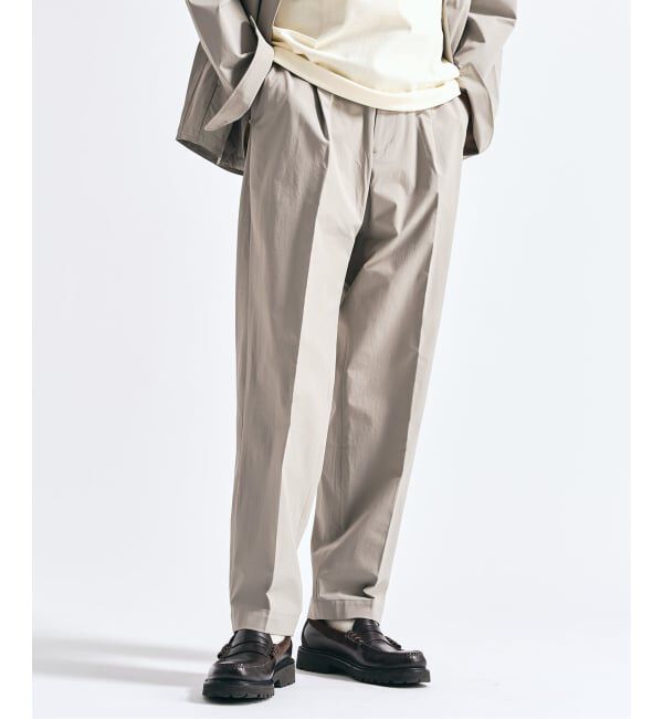 417 EDIFICE「【FREE MOTION】 イージーパンツ」|スラックス|