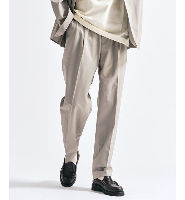 417 EDIFICE「【FREE MOTION】 イージーパンツ」|スラックス|