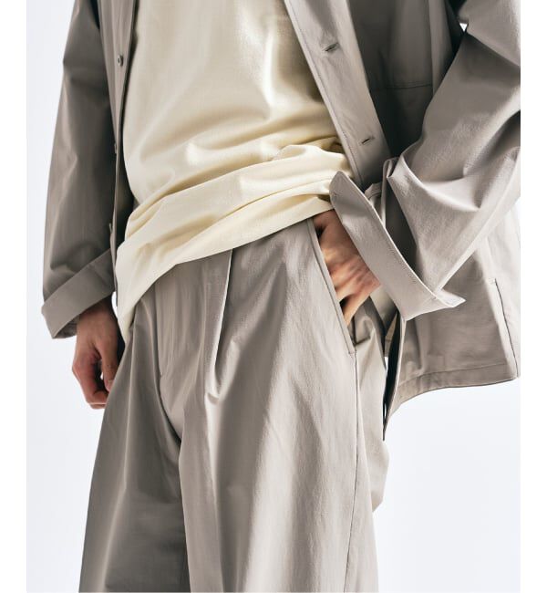 417 EDIFICE「【FREE MOTION】 イージーパンツ」|スラックス|