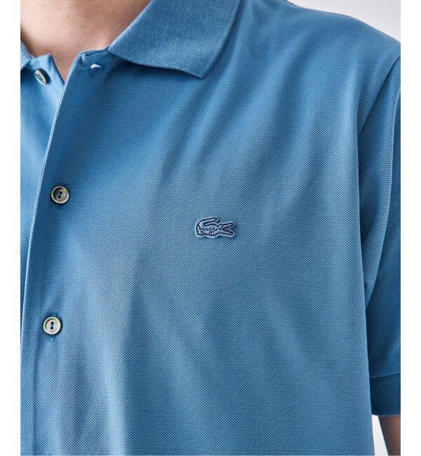 EDIFICE「《予約》LACOSTE(ラコステ) 別注 フルオープン ロングスリーブポロシャツ」|Tシャツ・カットソー|