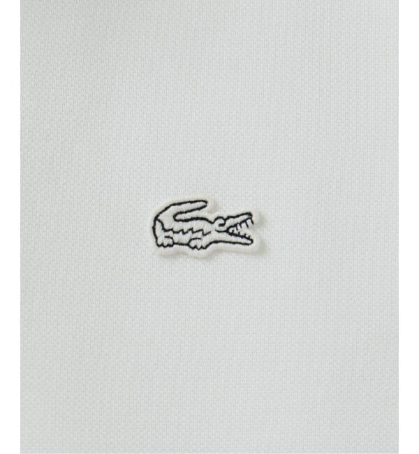EDIFICE「《予約》LACOSTE(ラコステ) 別注 フルオープン ロングスリーブポロシャツ」|Tシャツ・カットソー|
