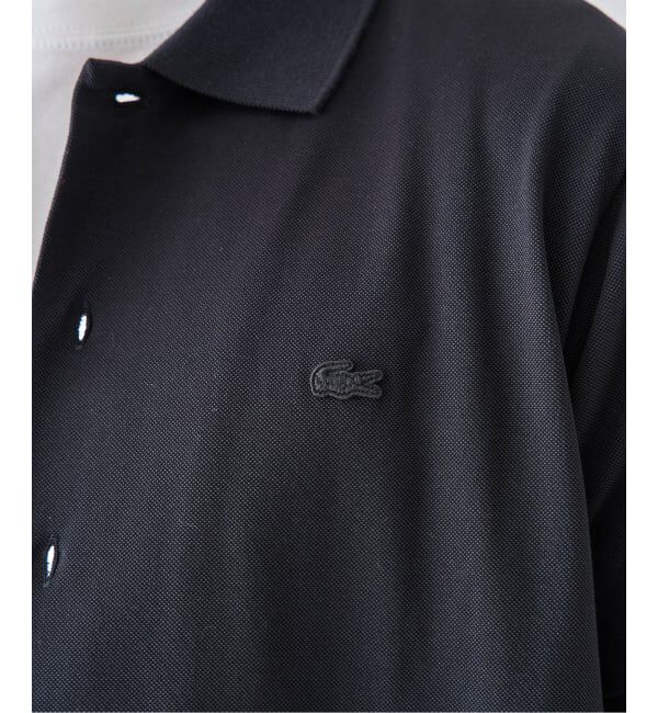 EDIFICE「《予約》LACOSTE(ラコステ) 別注 フルオープン ロングスリーブポロシャツ」|Tシャツ・カットソー|