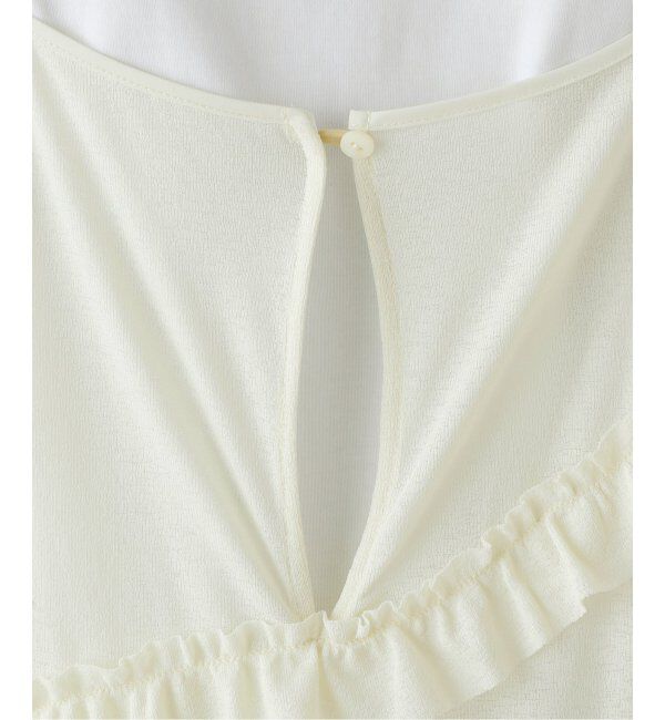 Oriens JOURNAL STANDARD「シアーフリルキャミソールワンピース」|ワンピース|