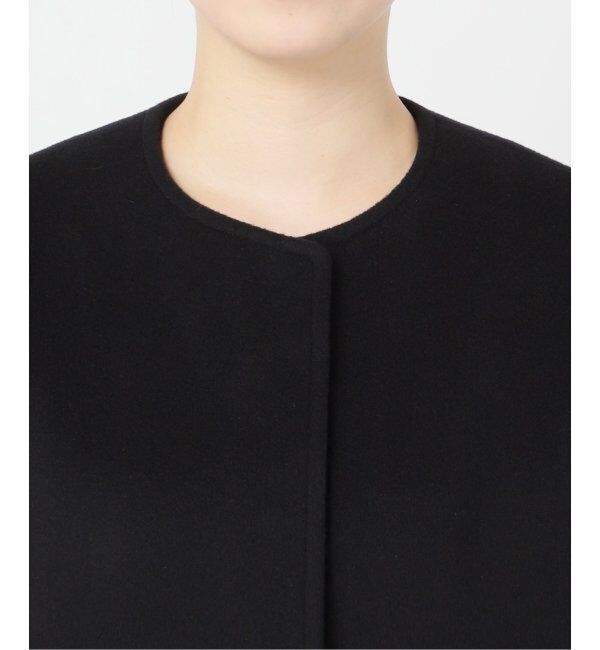 JOURNAL STANDARD「《追加》スーパー140ビーバーノーカラーショートコート」|ノーカラーコート|