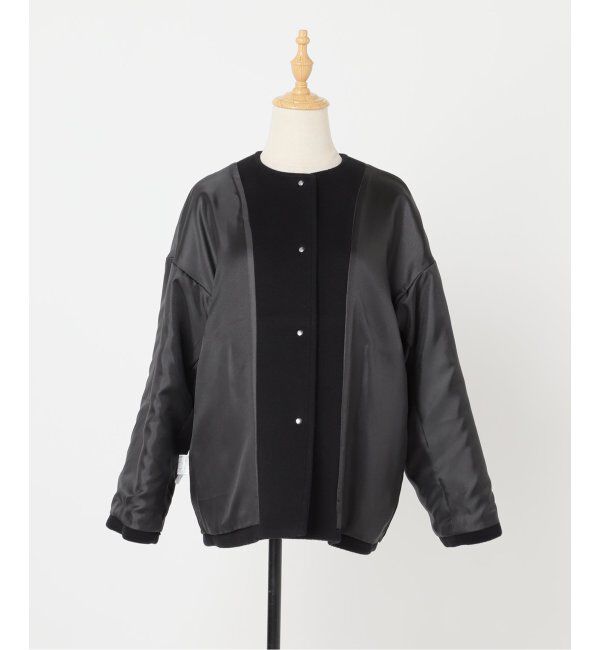 JOURNAL STANDARD「《追加》スーパー140ビーバーノーカラーショートコート」|ノーカラーコート|