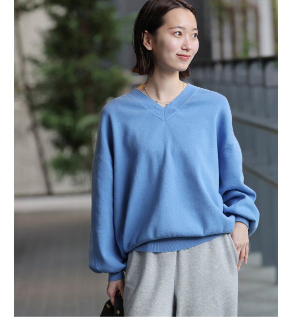 JOURNAL STANDARD relume「コットンフルニードルVネックプルオーバー」|ニット・セーター|