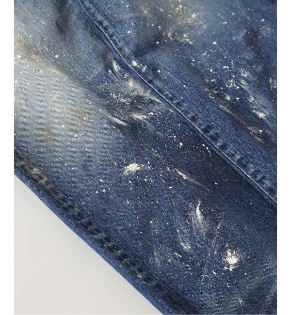 J.S.Homestead「J.S.Homestead / エイジングデニム ワイド5ポケ ペイント」|デニム|