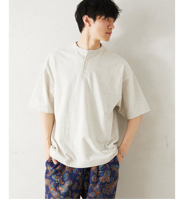 JOURNAL STANDARD relume「Healthknit / ヘルスニット 別注 ヘンリーネックTシャツ」|Tシャツ・カットソー|