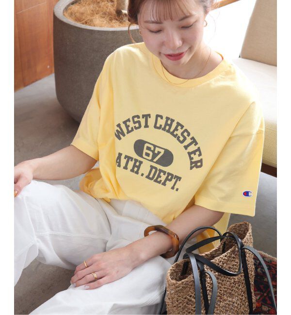 JOURNAL STANDARD relume「別注【Champion/チャンピオン】26/s Jersey Tee：Tシャツ」|Tシャツ・カットソー|