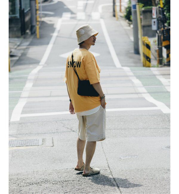 JOURNAL STANDARD relume「SNOW PEAK / スノーピーク 別注 &rdquo;PEAK SNOW&rdquo; ロゴTシャツ」|Tシャツ・カットソー|