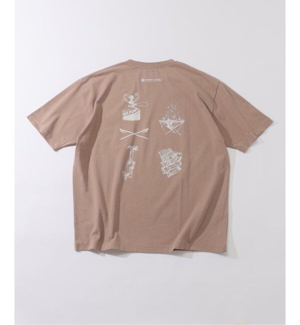 JOURNAL STANDARD relume「SNOW PEAK / スノーピーク 別注 &rdquo;GEAR&rdquo; プリントTシャツ」|Tシャツ・カットソー|