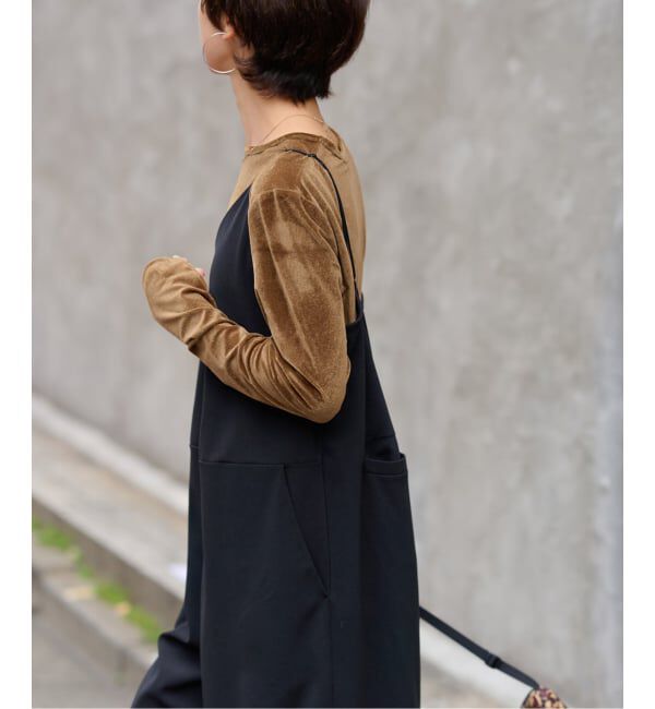 JOURNAL STANDARD relume「シアーベロアクルーネックロングTEE」|Tシャツ・カットソー|