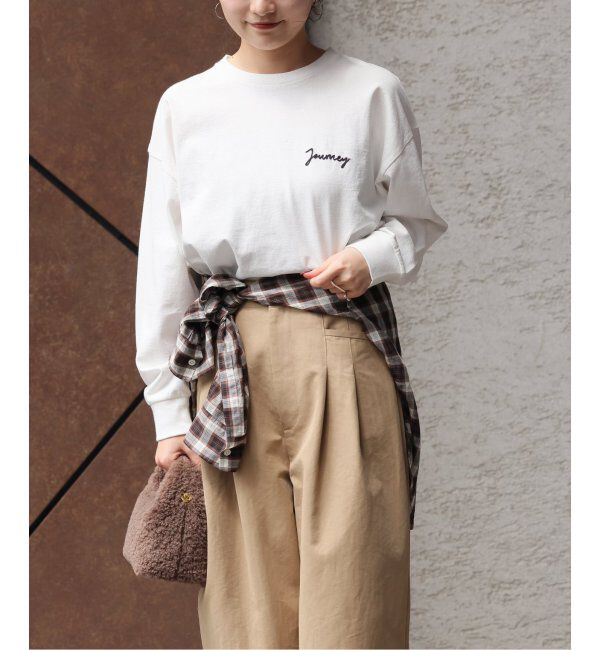 JOURNAL STANDARD relume「バック刺繍ロゴロンT」|Tシャツ・カットソー|