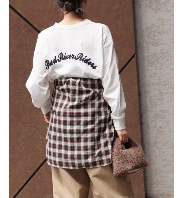JOURNAL STANDARD relume「バック刺繍ロゴロンT」|Tシャツ・カットソー|ホワイト