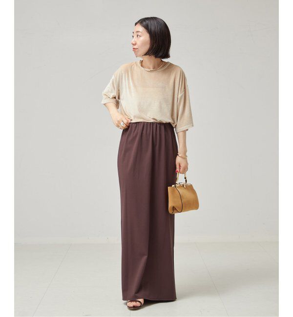 journal standard L'essage「ベロアTシャツ」|Tシャツ・カットソー|