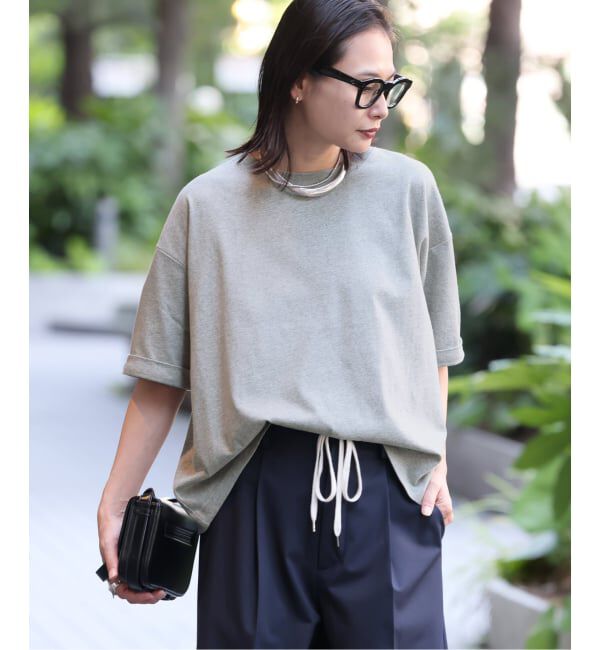 JOURNAL STANDARD「《追加4》汗ジミ防止天竺ビッグT」|Tシャツ・カットソー|グレー